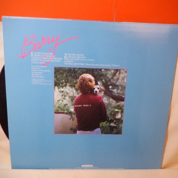 ~~~ BARRY MANILOW ~~~ Barry - Picture 2 of 2